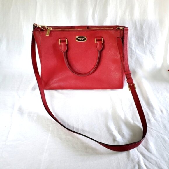 Michael Kors red crossbody bag - Picture 1 of 6